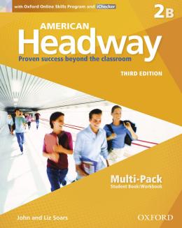 AMERICAN HEADWAY 2B MULTIPACK WITH ONLINE SKILLS - 3RD ED