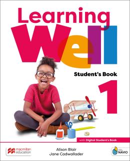 LEARNING WELL 1 STUDENTS BOOK W/WELLNESS BOOK & NAVIO APP